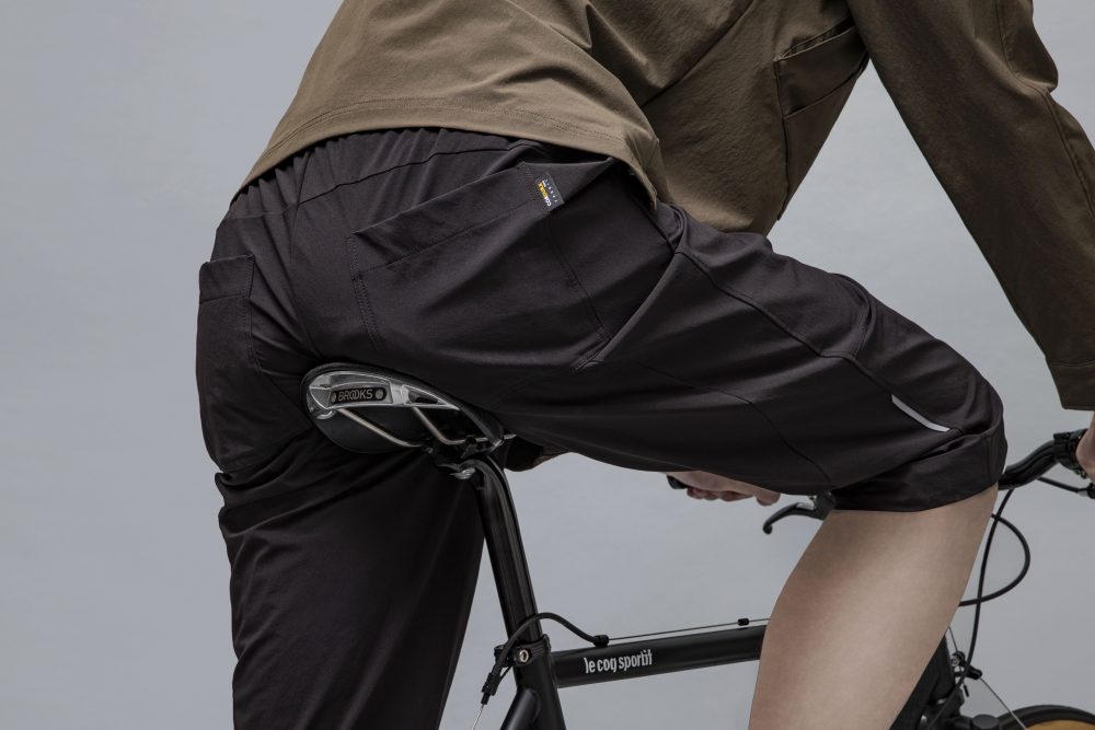 le coq sportif（ルコックスポルティフ）のサイクリングパンツはパッドが外せるから普段使いできるんです！　