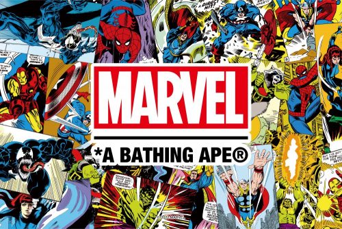 A BATHING APE®︎は、アメリカの人気コミック誌「MARVEL」とコラボしたカプセルコレクションをローンチ。2022年12月11日（日）より、A BATHING APE®正規取り扱い店舗およびBAPE.COM WEB STOREにて販売を開始した。おすすめです。