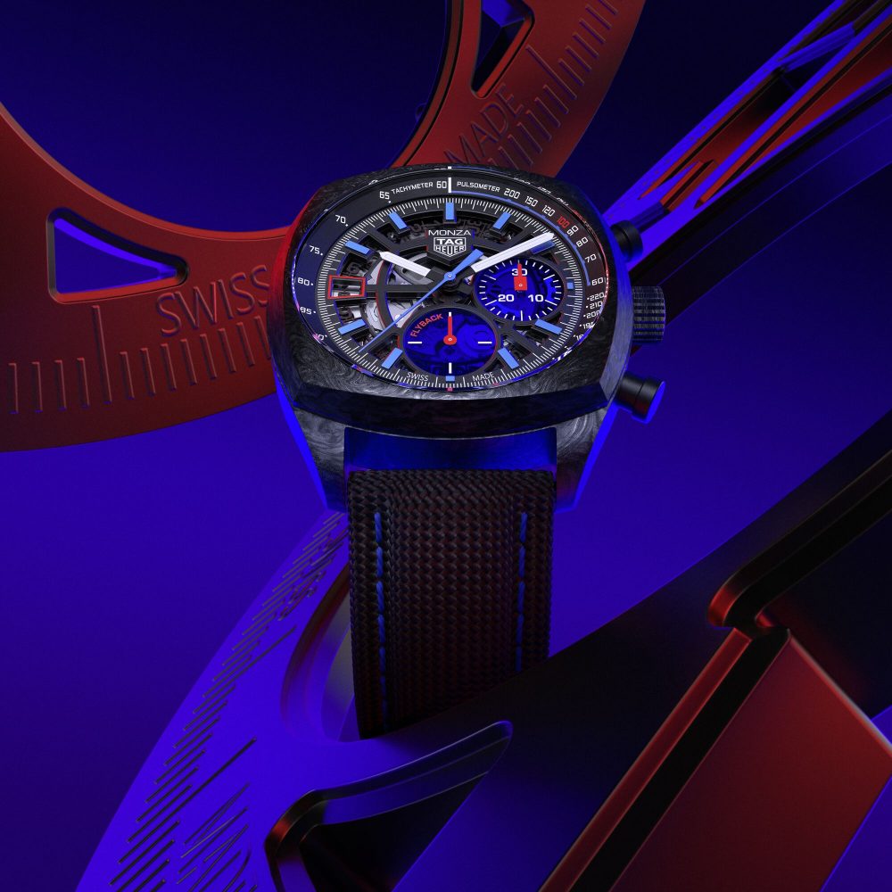 スイスの高級時計ブランドのタグ・ホイヤーは、創業から160年を超える歴史の中でも重要な時計のひとつと謳う「タグ・ホイヤー モンツァ」の新作として「タグ・ホイヤー モンツァ キャリバー ホイヤー02 フライバック クロノメーター」をローンチ。おすすめです。人気です。タグ・ホイヤーのブティック、公式オンラインブティック、一部のタグ・ホイヤー取扱店でのみ販売を開始した。