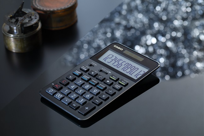 カシオ CASIO プレミアム電卓12桁 ブラック S100 equaljustice.wy.gov