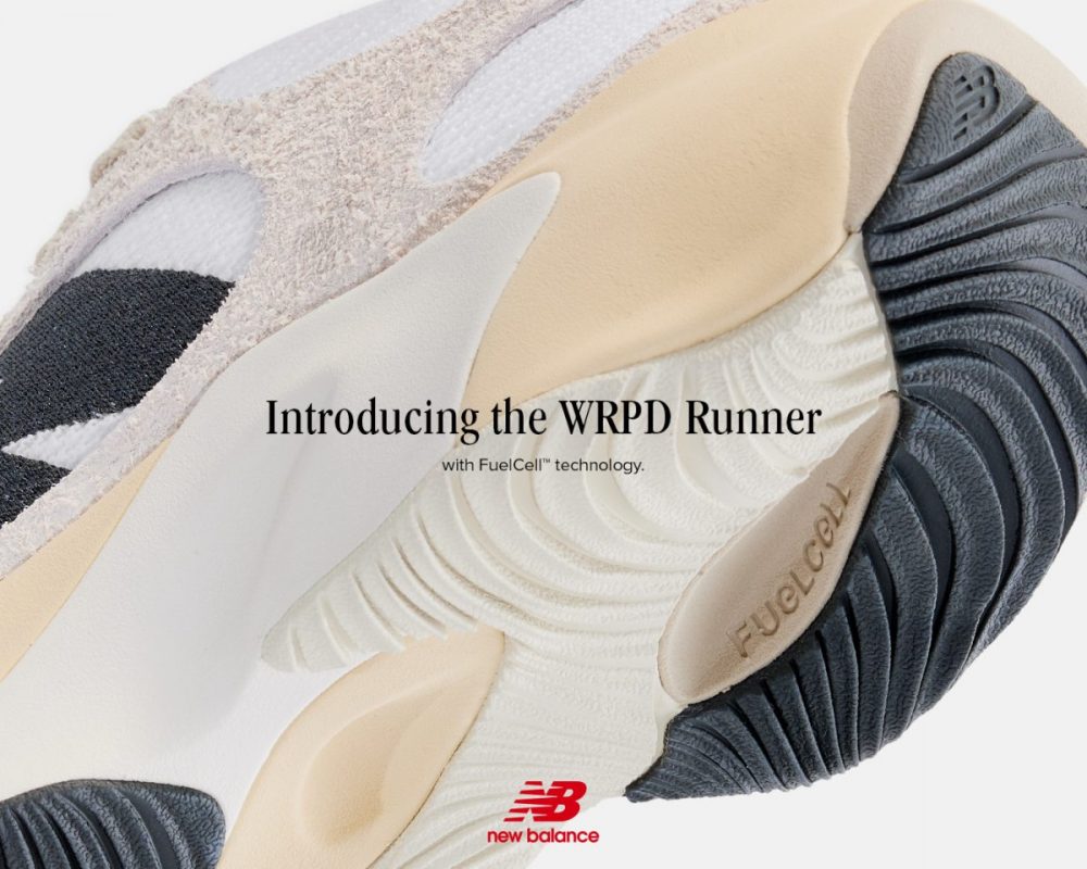 ニューバランスがライフスタイルとランニングテクノロジーを融合させたニューモデル「WRPD Runner」をローンチ