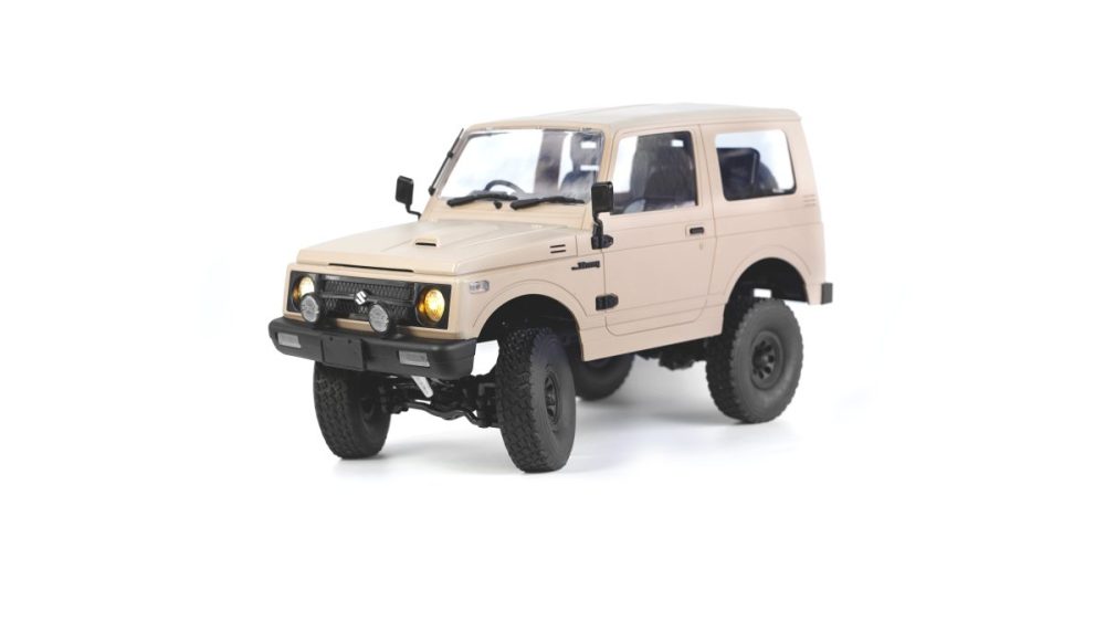 「SUZUKI JIMNY（JA11） 1/10 OUTDOOR RC WPL C74」￥12,800／全長約360×全幅約140㎜／COYOTE