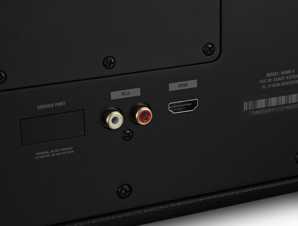 「Woburn III」には、HDMI端子が付属
