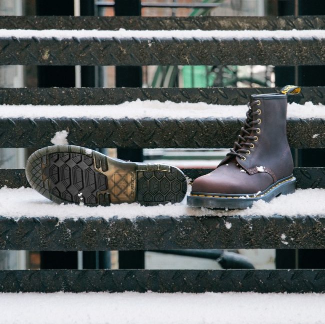 これで雪道も怖くない ドクターマーチンから冬対策のブーツが発売されました Monomax モノマックス 宝島社の雑誌monomaxの公式サイト
