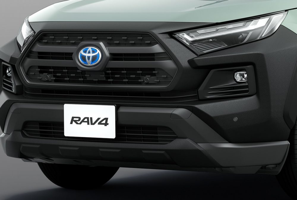 【新車外し】RAV4 50系純正フロントバンパーGORI GORIブラック塗装