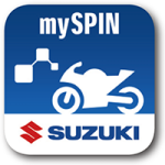 スズキの二輪専用アプリ「マイスピン」