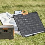 「ポータブル電源 1000 Pro」とソーラーパネル「Jackery SolarSaga 80」がセットになった「Jackery Solar Generator 1000 Pro 80W ポータブル電源 ソーラーパネル セット」