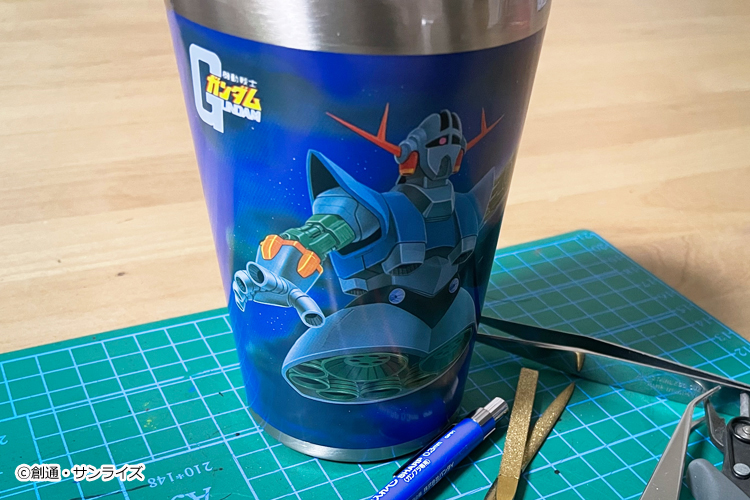 ガンプラパッケージアート タンブラー ガンダムエアリアル