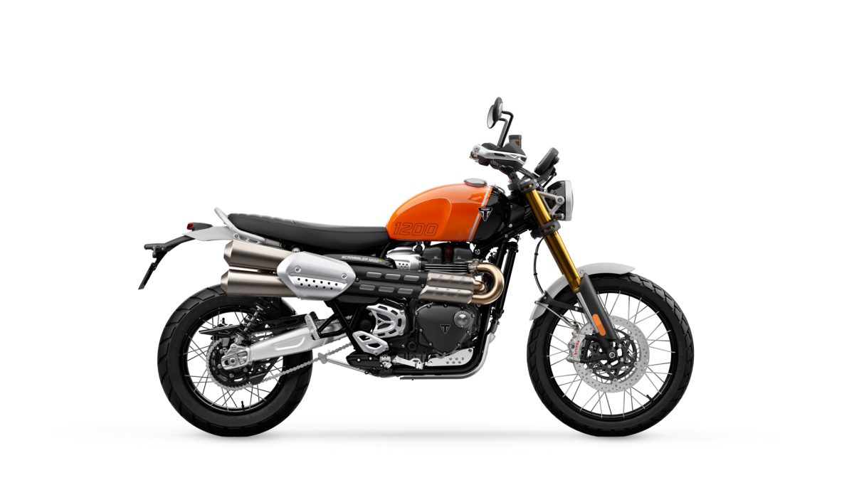 Scrambler 1200XE／バハオレンジ＆ファントムブラック　¥2,127,600（税込）