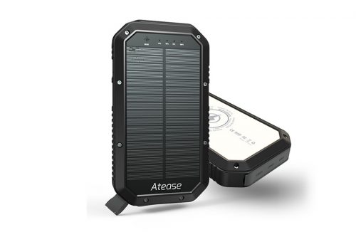 もしもの時もソーラーチャージで充電安心！ 4台同時充電可能バッテリー「Atease」が先行販売！