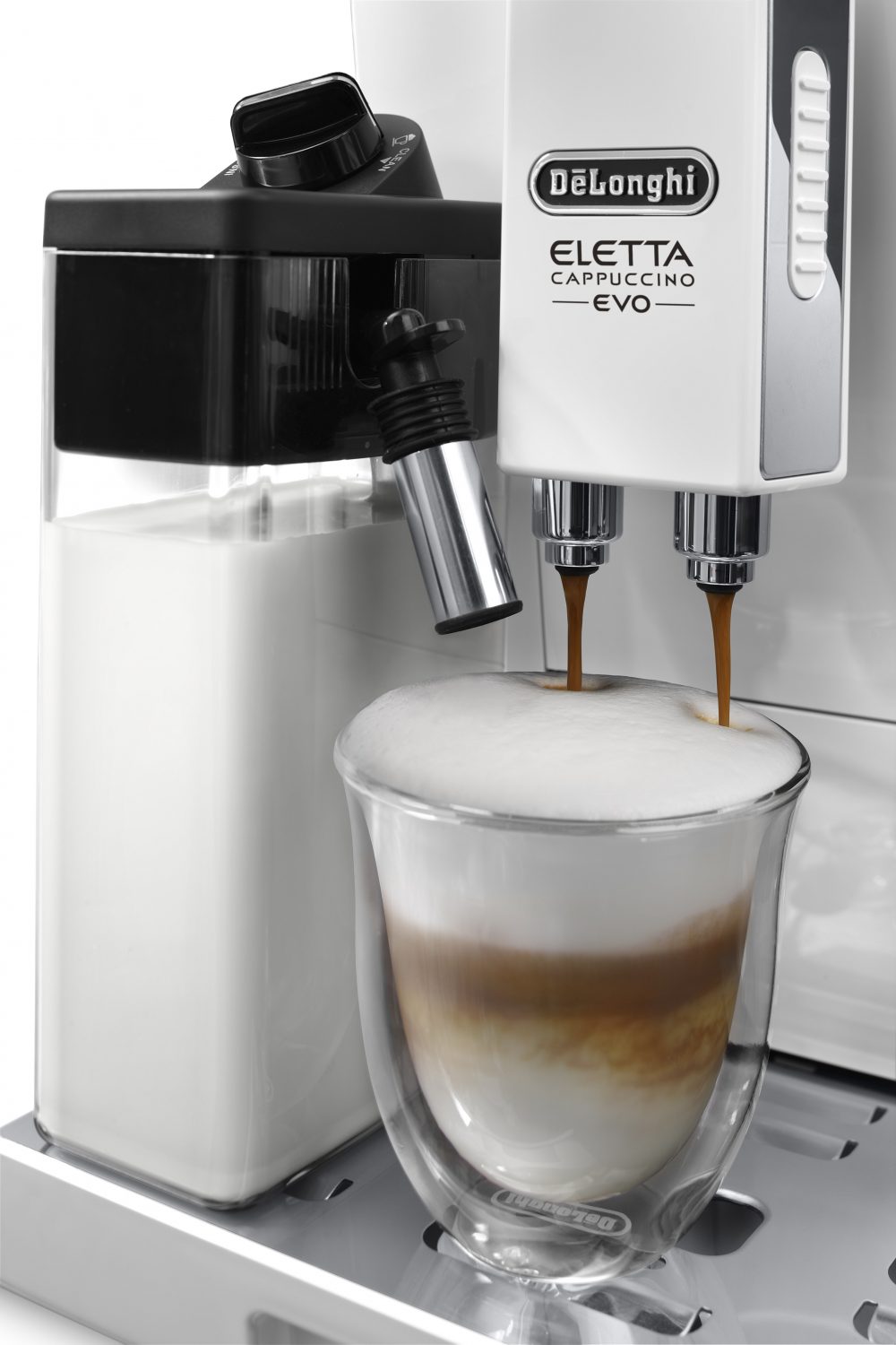 デロンギの最新全自動コーヒーマシンなら本格カフェメニューがワンタッチで作れる！