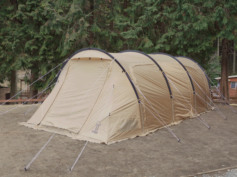 DODのカマボコテントにべビー誕生！ おうちキャンプを盛り上げるミニサイズ！