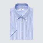 ドライノンアイロンジャージーシャツ（ボタンダウンカラー・半袖） ¥2,990